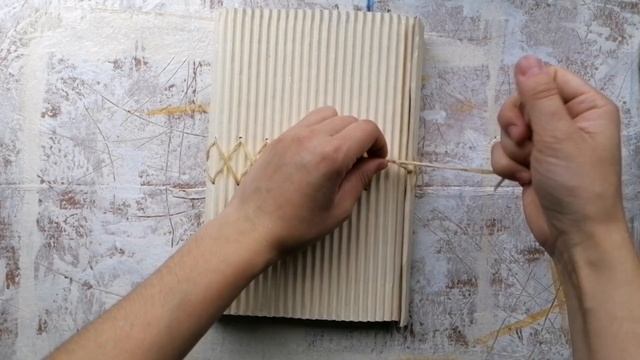 Как сделать обложку из гофрокартона