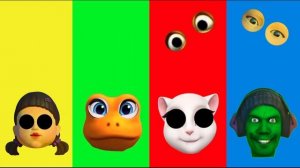 Неправильные глаза👀 вызов ДАМЕ из КОЗИТЫ, Забавная головоломка Неправильные головы 2