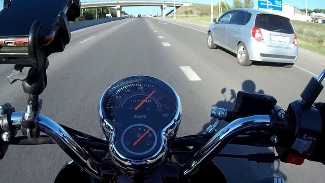 На скутере VMC Retro по городу и трассе! Как относится мото