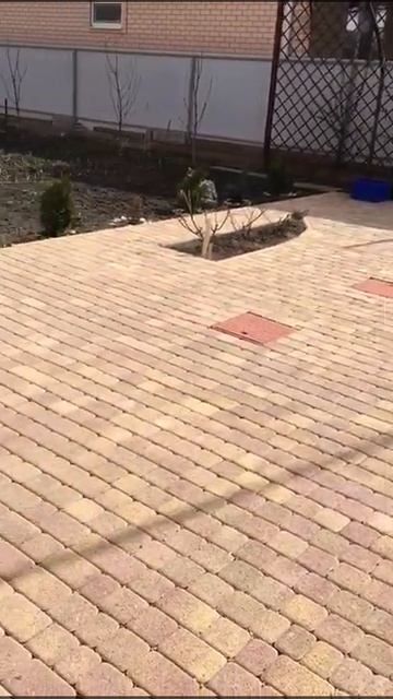 Укладка тротуарной плитки