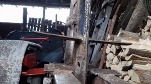 Нож дровокола. Заточка болгаркой