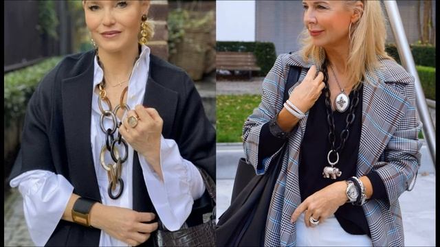 СОВРЕМЕННЫЙ СТИЛЬ ДЛЯ ДАМ 50+ ❤️ОДЕВАЕМСЯ ПО МОДЕ КАЖД смотреть онлайн