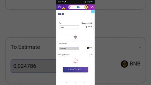 Обмен BOLTY на BNB и вывод на Метамаск. Smart Steps. #smartsteps #шагом смотреть онлайн