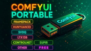ComfyUI Portable - Настроенная сборка для nvidia 5000-1000 series
