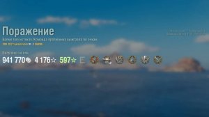 Эсминец Daring: +288к урона 9 фрагов на карте Слёзы пустыни - World of Warships