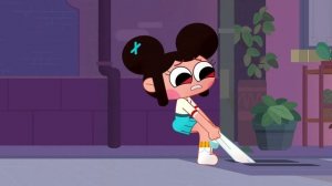 Волшебная девочка Кунг-Фу - Тян Жен вытаскивает Носочк