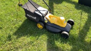 ОБЗОР НА ГАЗОНОКОСИЛКУ HUTER ELM-1400T // ЧЕСТНЫЙ ОБЗОР НА ГАЗ