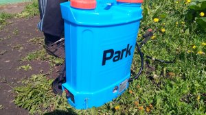 Аккумуляторный опрыскиватель Park обзор как распыляет