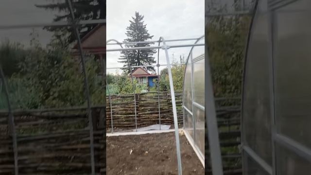 Сборка каркаса теплицы смотреть онлайн
