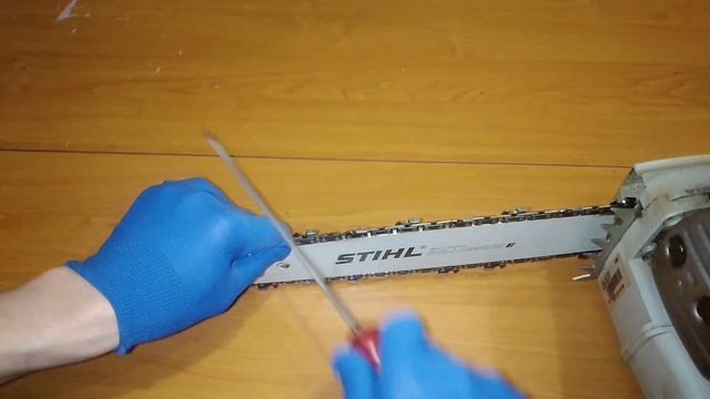 Заточка цепи бензопилы-простой способ смотреть онлайн