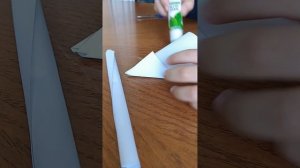 Как сделать молот из бумаги.