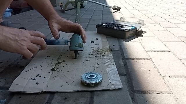 @brail31🪚Смазка редуктора CHAMPION T444S-2 бензотример. Обзор б?