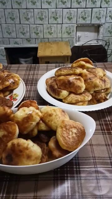 Готовые оладьи из русской печи смотреть онлайн