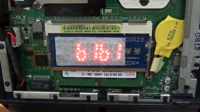 Работа пост карты в слот памяти DDR2 DDR3 DDR4.