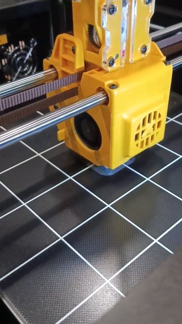 колибровка 3d принтера прошла успешно