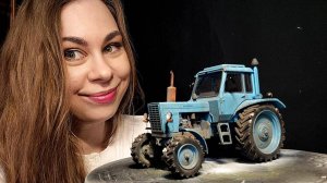 МТЗ-80 - строю модель легендарного Синего Трактора