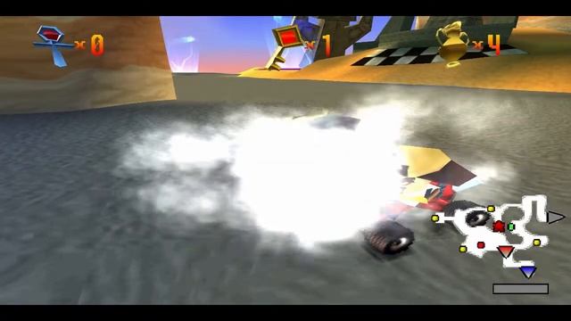 Crash Team Racing на 101% #5: Вызов Ripper Roo.