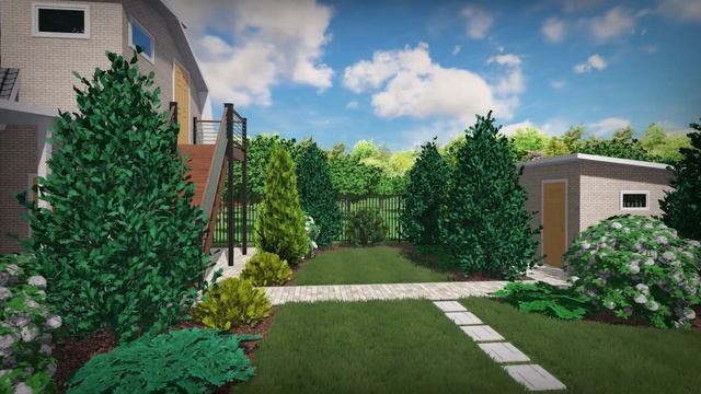 Ландшафтный дизайн дачного участка смотреть онлайн