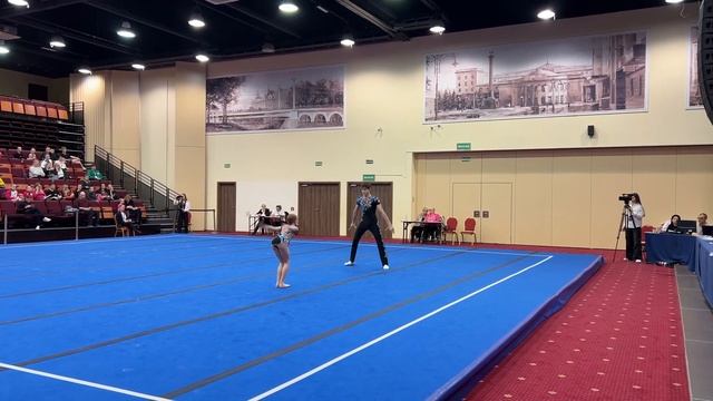 СмП КМС 11-16, Народовская Кира - Анёв Роман, Темповое упр смотреть онлайн