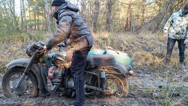 Мотоцикл МТ Днепр, двигатель 4-х мотоблока смотреть онлайн