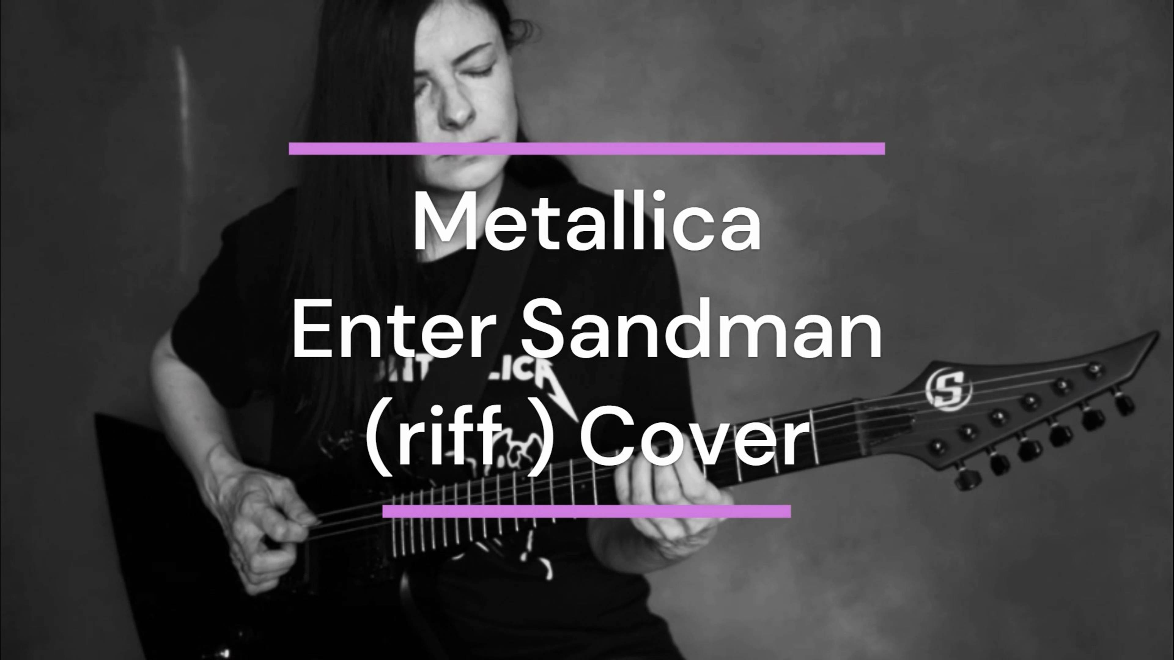 Metallica-EnterSandman /cover By Eva Spure /