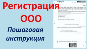 Как зарегистрировать ООО без ошибок. Подробная пошаговая инструкция с учетом всех возможных способов