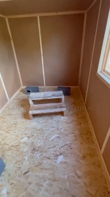 Фабрика Бытовок РФ. Бытовка деревянная 6х2,3 смотреть онлайн