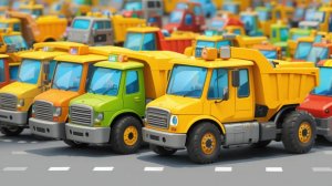 Песенка про ГРУЗОВИЧОК | Песенка про машинки | Мультики про машинки