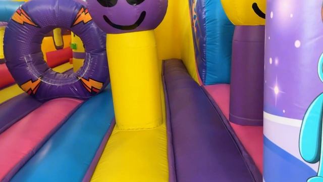 Коммерческий надувной батут «Звездный полет», 7х5х4.5 м