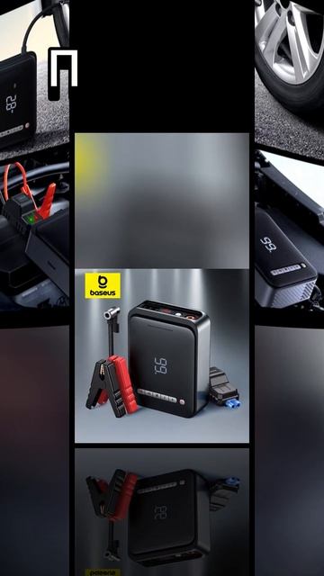 BASEUS 3 в 1: Стартер + Power Bank + Воздушный компрессор #shorts #youtu смотреть онлайн
