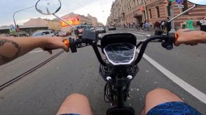 Тест Драйв Электровелосипеда монстр U3 Pro