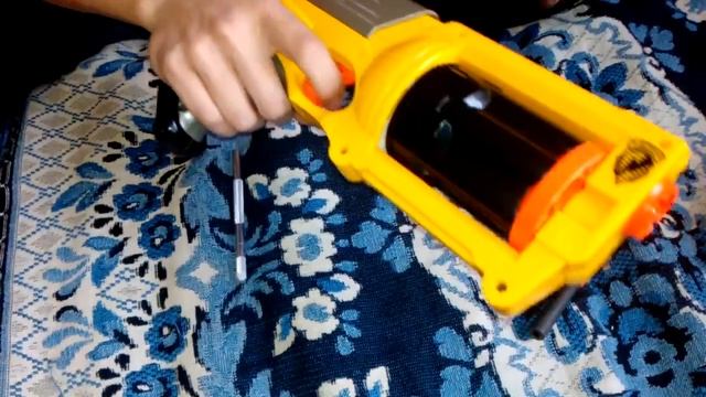 Обзор на бластер нёрф Maverik