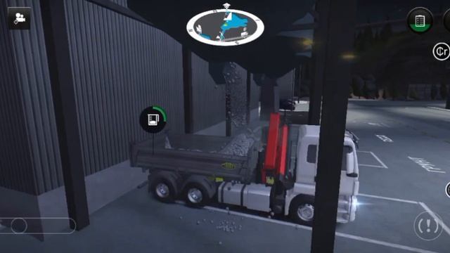 прохождение Construction Simulator 3#9 ремонт поврежденой дороги и покупка асфальтоукладчик