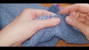 Кардиган резинкой с цельновязанной планкой.Часть2
