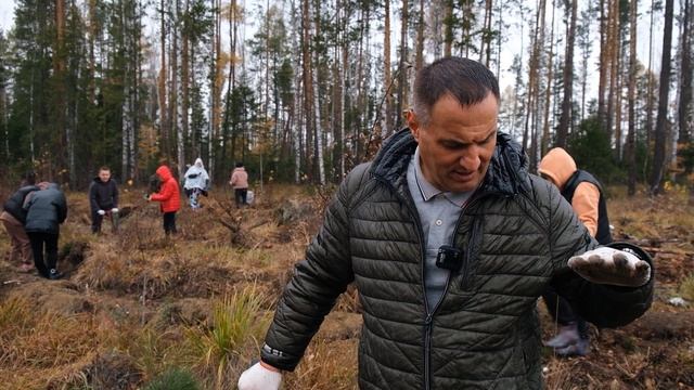 Посадка леса в Свердловской области 06 октября 2023 года смотреть онлайн