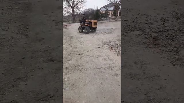самодельный гусеничный трактор на Таджикистан аштски смотреть онлайн