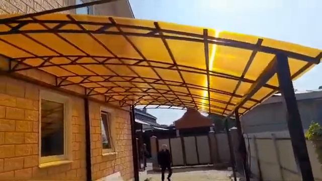 Навес в Ульяновске. Командор73. смотреть онлайн