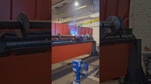 Сварка винтовых свай. #конструкции #welding #производство