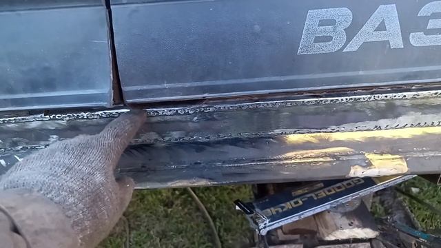 Пороги из профильной трубы 80×80×3 мм на НИВА 2131 смотреть онлайн