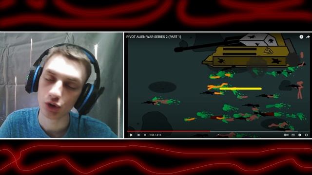 PIVOT ALIEN WAR SERIES 2 (PART 1) - Реакция на TheBlueGuy 23