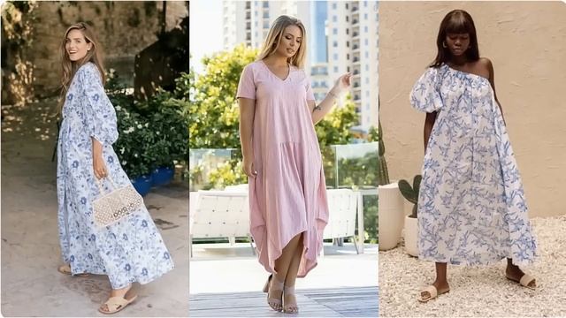 ТЕРНДОВЫЕ ПЛАТЬЯ ОВЕРСАЙЗ💖 КАК НОСИТЬ СВОБОДНЫЕ ПЛ? смотреть онлайн