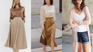 МОДНЫЙ ЦВЕТ ВЕСНЫ 2025 НЮДОВЫЕ ОТТЕНКИ ❤️СТИЛЬНЫЕ ИДЕА