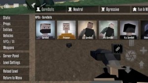 Пытался сделать Скример 1 Часть В Игре Горе бокс:GoreBox