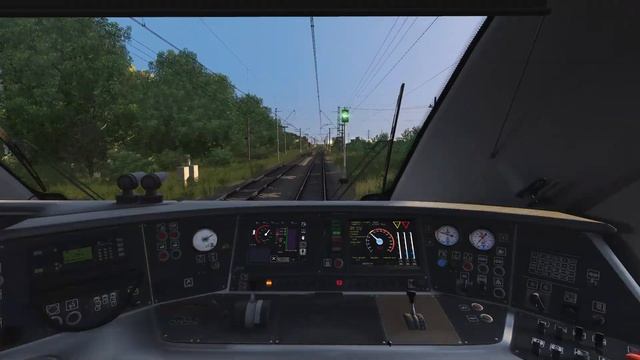 Trainz 22 | Царицыно - Серпухов на ЭП2Д-0024 "Кремлёвские курсанты" смотреть онлайн