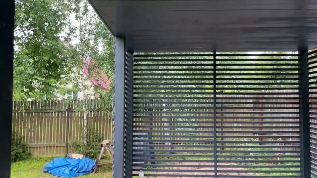 Беседка открытая серая смотреть онлайн