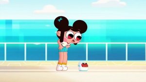 Волшебная девочка Кунг Фу - Тян Жен проводит 'Носочка' ?