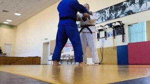 Коричневый пояс дзюдо.