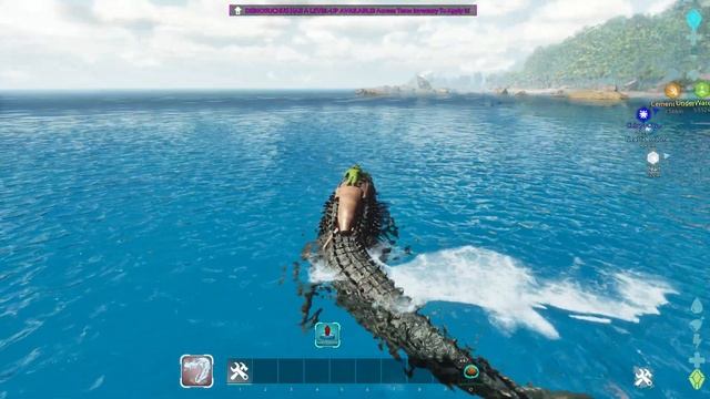 Дейнозух Приручение, Обзор Способностей, Deinosuchus #arksurvivalascended