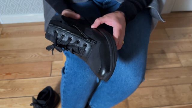 Женские высокие кроссовки Karma Stiefel, Solidus, черные