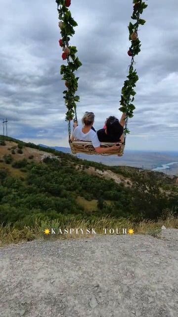 Самая опасная качеля на Сулакском каньоне Дагестан смотреть онлайн